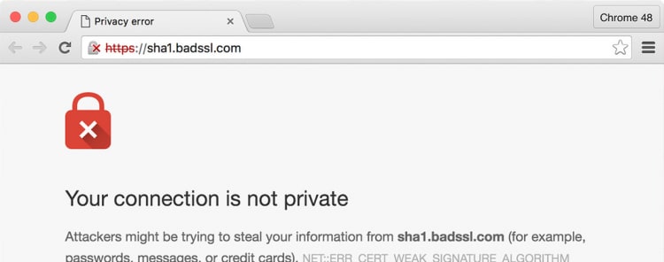 Chrome marcará como "no seguras" todas las páginas HTTP a partir de julio